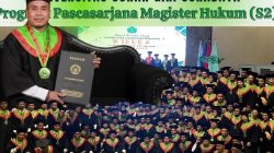 Ainor Rasid Resmi Sandang Gelar Magister Hukum