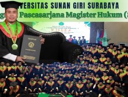 Ainor Rasid Resmi Sandang Gelar Magister Hukum