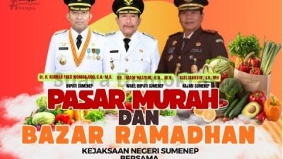 Pemkab Sumenep Bersama Kejari Gelar Pasar Murah