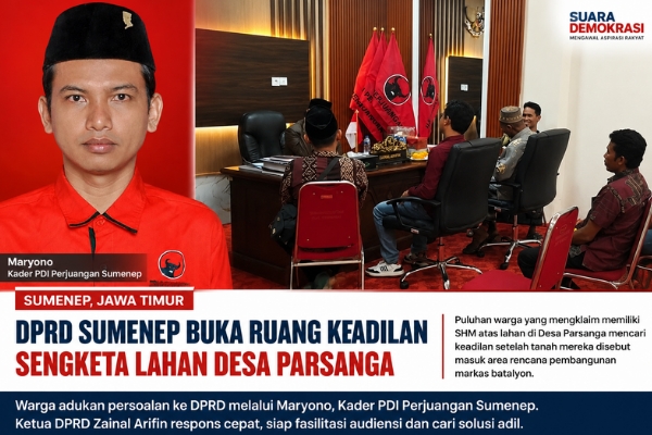 DPRD Sumenep Buka Ruang Keadilan Sengketa Lahan