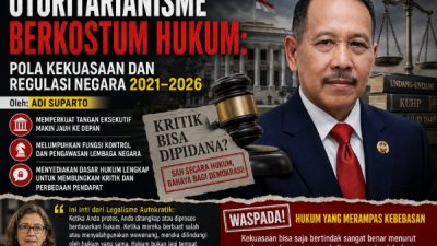 Otoritarianisme Berkostum Hukum