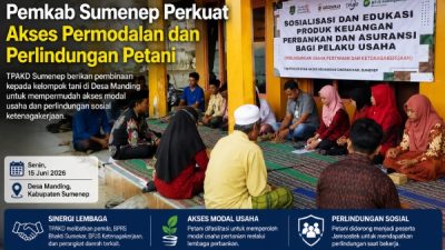 Pemkab Sumenep Perkuat Akses Permodalan dan Perlindungan Petani