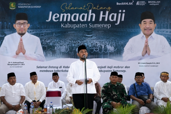 Bupati Sumenep Ajak Jemaah Haji Menjadi Teladan