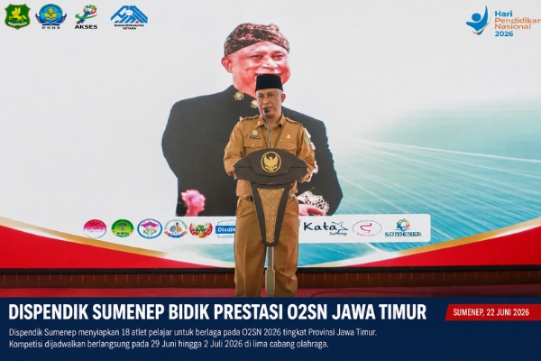 Disdik Sumenep Bidik Prestasi O2SN Jawa Timur
