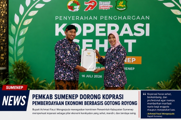 Pemkab Sumenep Dorong Koprasi Berbasis Gotong Royong
