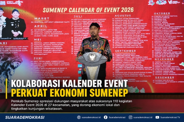 Kalender Event 2026 Perkuat Ekonomi dan Pariwisata Sumenep