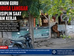 Oknum Guru Diduga Langgar Disiplin Jam Kerja