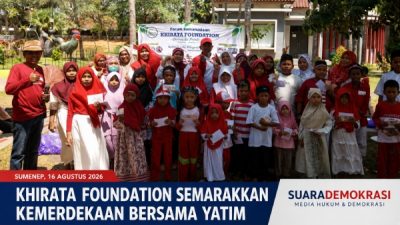 Khirata Foundation Semarakkan Kemerdekaan Bersama Yatim
