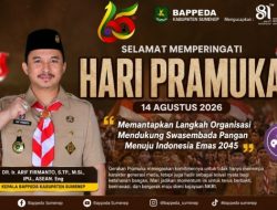 Pramuka Perkuat Ketahanan Pangan Menuju Indonesia Emas