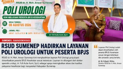 RSUD Sumenep Perluas Akses Layanan Urologi