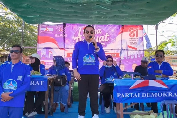 Demokrat Sumenep Gelar Lomba Rakyat Meriahkan HUT Kemerdekaan RI 